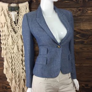 Zara Woman | Blazer Jacket Faux Pockets Patch